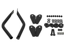 Jeep CJ Mirror Kit Pair 55-86 CJ Powdercoat Black Kentrol