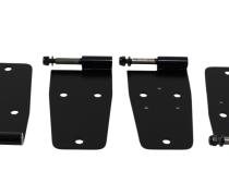 Jeep CJ/YJ Hardtop Door Hinge Set 4 Pieces 76-93 CJ and Wrangler YJ Powdercoat Black Kentrol