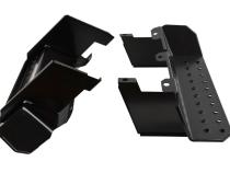 Jeep CJ7/YJ Side Steps Pair 76-95 CJ7 Wrangler YJ Powdercoat Black Kentrol