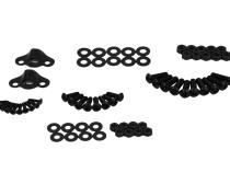 Jeep CJ/YJ Hood Kit 78-95 CJ and Wrangler YJ Powdercoat Black Kentrol