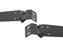 Jeep TJ Hood Hinge Pair 97-06 Wrangler TJ Powdercoat Black Kentrol