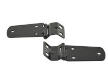 Jeep TJ Hood Hinge Pair 97-06 Wrangler TJ Powdercoat Black Kentrol