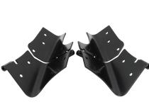 Jeep TJ Windshield Hinge Pair 97-06 Wrangler TJ Powdercoat Black Kentrol