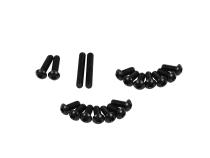 Jeep TJ Windshield Hinge Pair 97-06 Wrangler TJ Powdercoat Black Kentrol