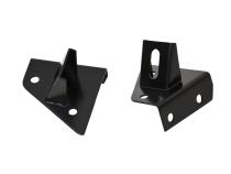 Jeep CJ/YJ Light Bracket Pair 76-95 CJ and Wrangler YJ Powdercoat Black Kentrol