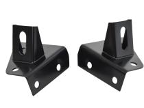 Jeep CJ/YJ Light Bracket Pair 76-95 CJ and Wrangler YJ Powdercoat Black Kentrol