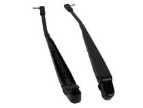 Jeep YJ Windshield Wiper Arms Pair 87-95 Wrangler TJ Powdercoat Black Kentrol