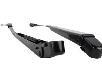 Jeep YJ Windshield Wiper Arms Pair 87-95 Wrangler TJ Powdercoat Black Kentrol