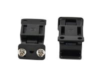 Jeep CJ/YJ Hood Catch Pair TJ Style 42-95 CJ and Wrangler YJ Powdercoat Black Kentrol