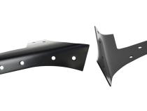 Jeep JK Windshield Supports Pair 07-18 Wrangler JK Powdercoat Black Kentrol