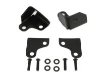 Jeep JK Windshield Light Mount 07-18 Wrangler JK Powdercoat Black Kentrol