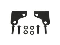 Jeep JK Windshield Light Mount 07-18 Wrangler JK Powdercoat Black Kentrol