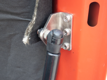 Jeep JK Hoold Lift Support Black Painted Steel Kentrol