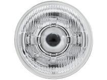 High/Low Beam Chrome 30W LED 5.75 Inch with Original Glass Dapper Lighting