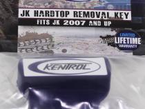 Jeep JK Hardtop Key 07-18 Wrangler JK  Blue Kentrol