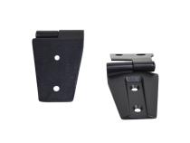 Jeep JK Hood Hinge Pair 07-18 Wrangler JK Textured Black Kentrol