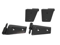Jeep JK Door Hinge Set 4 Pieces 2 Door 07-18 Wrangler JK Textured Black Kentrol