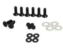 Jeep JK Door Hinge Set 4 Pieces 2 Door 07-18 Wrangler JK Textured Black Kentrol