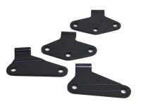 Jeep JK Body Door Hinge Set 4 Pieces 2 Door 07-18 Wrangler JK Textured Black Kentrol