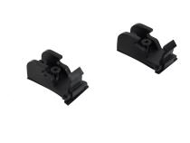 Jeep TJ Hood Catch Kit 97-06 Wrangler TJ Textured Black Kentrol