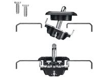 Stainless Steel Flush Fit Retractable Tie-Down Anchors 1995+ Dodge RAM 1500/2500/3500 with Dually Bed Bullring